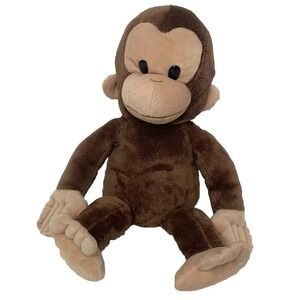 Curious George Plush  Monkey Kohls Cares Plush 16"  Stuffed Animal Brown